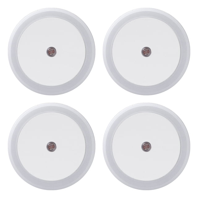 Luz de noche, aplique de pared con sensor de luz, luz de noche LED, luz de escalera, luz de pasillo, blanco cálido