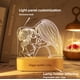 thumbnail image 5 of Lámpara acrílica personalizada con foto y texto, luz nocturna con USB, Base de madera, regalo de boda, fiesta del Día de la madre, envío directo, 5 of 5