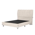 thumbnail image 3 of Box Base Cama Individual + Cabecera Nube Dicasa Crema, 3 of 8