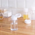thumbnail image 1 of MOKKHNB 4Set White Square Makeup Remover Bottles Empty Pump Dispenser Portable Travel Use 300ml, 1 of 7