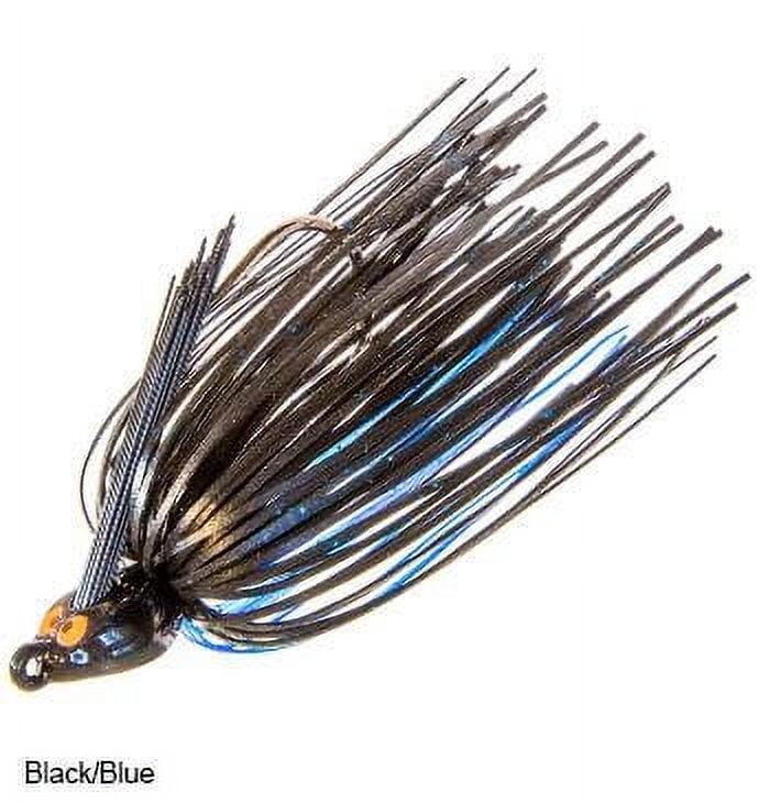 Z Man CrosseyeZ SnkhdSwimJig 3/8oz Black/Blue