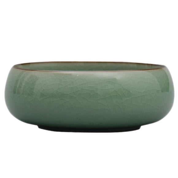 1 pieza de limpiador de pinceles de tinta, tetera de celadón, cuenco para té, accesorios para la ceremonia del té