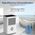 thumbnail image 2 of Shinco 7,000 Sq.Ft Energy Star Dehumidifier with Pump, Ideal for Large Industrial Rooms and Home Basements, Efficient Moisture Removal and Humidity Control, 1.85 Gallons Water Tank, 2 of 16
