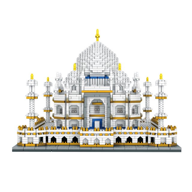 Kit de bloques de construcción Taj Mahal Nano Micro bloques de construcción juguetes educativos regalo para adultos y niños kaili Sencillez