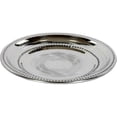 thumbnail image 1 of Nua Collection 58084 Stainless Steel Plate with Beaded Design  5 in., 1 of 1