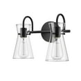 thumbnail image 3 of Millennium Lighting  Camellia 2/3/4 Light Vanity Fixture 2 Light - Matte Black, 3 of 5