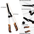 thumbnail image 4 of GARCARE 4 in 1 Manual Hedge Sheers  Set High Carbon Steel Folding Saw, Branch Cutter, 4 of 7