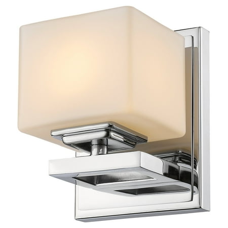

1-Light Wall Sconce in Chrome Finish