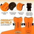 thumbnail image 4 of Soccer Shin Guards and Socks shin guard for Toddler Youth, Lightweight Soccer Shin Pads Protective Defender Gear for Sports Game-Orange,L, 4 of 9