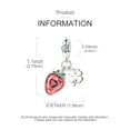 thumbnail image 7 of MULA 925 Sterling Silver DIY Charm 5A Zircon Fruit Clover Pendant fit Bracelet for Women Jewelry, 7 of 7