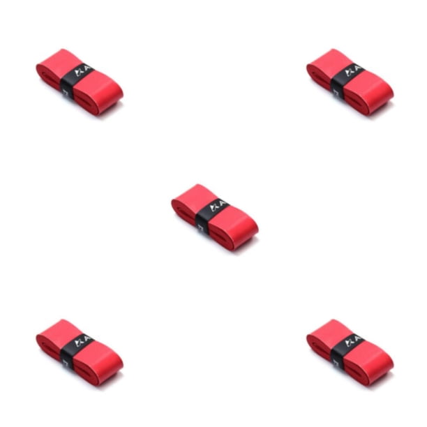 Soidarity Cinta de sobregrip de raqueta absorbente de sudor de primera - Banda de sudor antideslizante y transpirable roja Type2 NO2