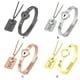 thumbnail image 4 of Minnieouse Pareja cerradura y llave collar de acero corazón joyería Kit ceremonia fiesta banquete romántico colgante joyería conjunto regalo Ropa, zapatos y accesorios Miscelánea Plata Minnieouse AP012152-02B, 4 of 6