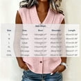 thumbnail image 4 of VBVC Women's Eyelet Embroidery Button Down Tank Top, Ladies' Peter Pan Collar Sleeveless Blouse, Casual Solid Color Summer Shirt For Women,Pink,S-3XL, 4 of 8