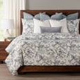 thumbnail image 4 of SIScovers  Lake Placid Abstract Floral Print Duvet Set King - 7 Piece, 4 of 5