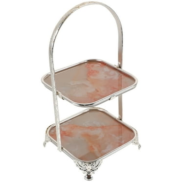 Dessert Table Cupcakes Fruit Cakes Tiered Cake Tray Entertaining Cookie Platter Stand Iron Cake Display Rack