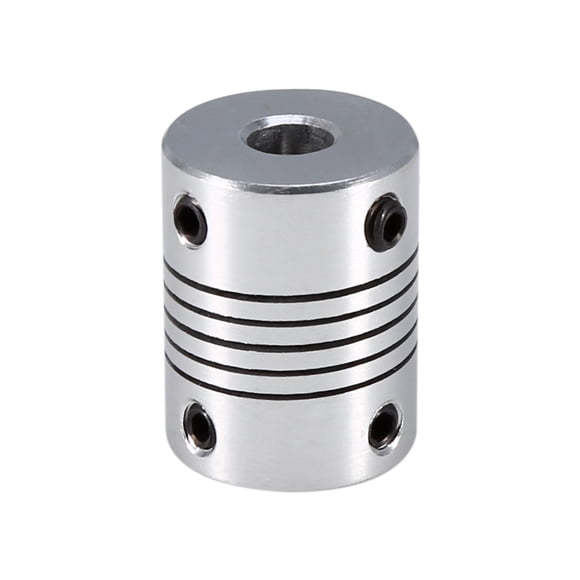 Aluminum Stable Flexible Coupling, Coupling Flexible Connector, D19 L25 For Servo Motor Cnc Machine