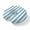 Cyan, variant on Neck Pillow Memory Foam,Yellow Striped Soft Breathable U-Shaped Travel Pillows,Modern Farmhouse Yellow White Stripes Lightweight Ergonomic Neck Support Cushion for Office Airplane 11.4"x11.4"x3.9"