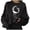 Z&Black228, variant on Puliio Women's Crew Neck Sweatshirt Boho Moon Butterfly Graphic Print Loose Buttery Soft Long Sleeve Afternoon Tea Date Pullover Tops