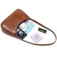 thumbnail image 4 of WSRYDJDL Bolso pequeño para mujer, bolsos de hombro ajustables, bolso de mano con patrón de cocodrilo con cierre de cremallera, retro, 4 of 5
