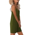 thumbnail image 3 of Romper Nfsion, casual de verano, sin mangas, con bolsillos para mujer, 3 of 4