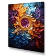 thumbnail image 2 of Designart "VORTEX Kaleidoscope I" Abstract Wall Art Print, 2 of 5