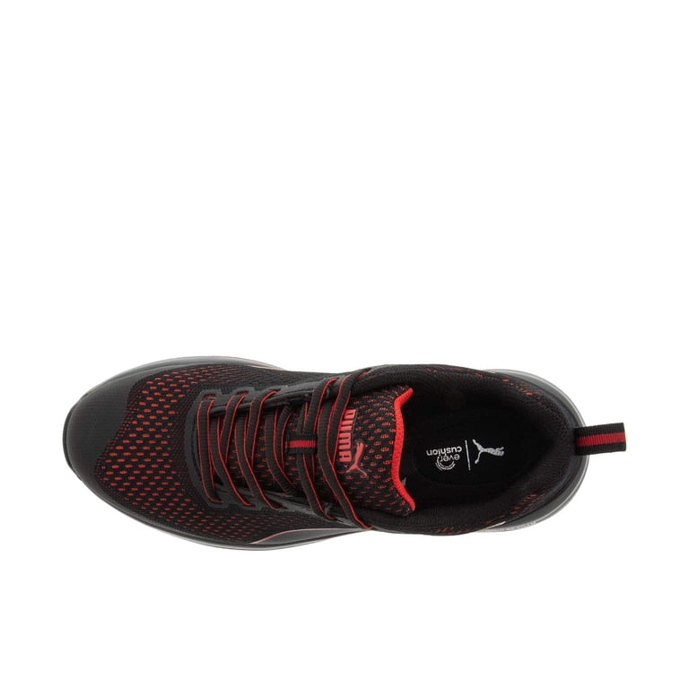 Puma Speed Safety Shoes Mens 10.5 Black Red Composite Toe Slip Resistance 644495 PUMA Men main image 2