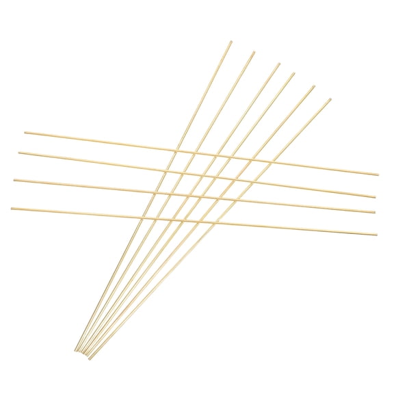 LOLIPPYY 10Pcs Copper Support Rods For Sculpture Shaping Stick Golden Stable Support For DIY Projects