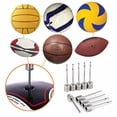 thumbnail image 2 of Sportteer Pump Needle Air Needle Ball Pump Needles Easy to Pierce Polished Unbreakable Inflation Stainless Steel for Basketball Football, 2 of 9