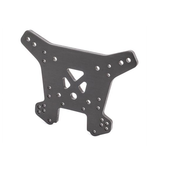Traxxas 9538A Shock Tower, Rear, 6061-T6 Aluminum (Gray-Anodized)