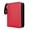 Rouge, variante sur Classeur Durable à 400 Pochettes pour Cartes, Organisateur, Support, Contenant à Fermeture Éclair, Pochettes de Rangement, Rouge