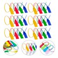 thumbnail image 3 of 100pcs Security Seals Tamper Proof Self Locking Pull Tight Plastic Seal, 3 of 8