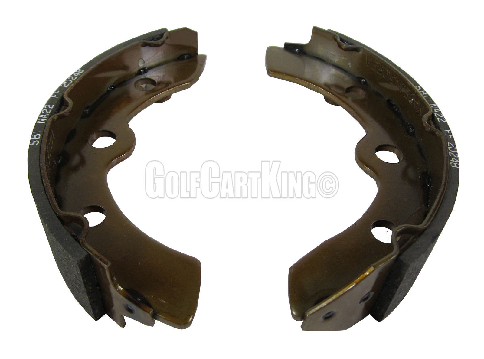 2) Club Car DS/Precedent 95Up Gas/Electric Golf Cart Brake Shoes1