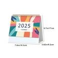 thumbnail image 3 of KeirineCC 2025 Desk Calendar - 19 Monthly Standing Flip Desktop Calendar 2025 from July 2024 to December 2025, 10" x 8.3", Small Desk Calendar with Thick Paper, 2025 Calendar with Strong Twin-Wire(A), 3 of 7