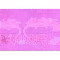 thumbnail image 1 of Ahgly Company Indoor Rectangle Abstract Purple Modern Area Rugs, 5' x 8', 1 of 4