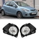 thumbnail image 3 of 2Pcs Car Front Bumper Left Right Fog Lights Assembly Foglight with Bulb for Mazda 2 Demio 2007-2010 Hatchback, 3 of 5