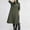 Army Green, variant on Women's Casual Dress,Winter Long Sleeve Midi Dress Casual Dress Solid Color Round Neck Fleece Sweatshirt Dress Long Sleeve Warm for Fall Women Daily Wear