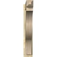 thumbnail image 2 of Ekena Millwork 6"W x 28"D x 36"H Funston Rough Sawn Craftsman Outlooker, Douglas Fir, 2 of 4