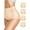 Nude, variant on 4pcs Women's High Waisted Underwear Tummy Control Ladies Panties Postpartum Briefs