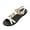 Womens Casual Shoes # White, variant on Summer Shoes for Women Open Toe Flat Sandals T-Strap Bohemian Floral Cutout Ring Embellishments Criss Cross Front Elastic Slingback Beach Vacation Resort Wear