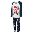 thumbnail image 3 of Nituyy Christmas Santa Hat Pattern Family Matching Pajamas,2-piece,Unisex,Sizes Baby-Kids-Adult, 3 of 10