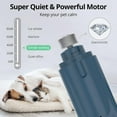 thumbnail image 6 of Electric Dog Nail Grinder Pet Trimmer USB Charge with nail Clipper Professional, 6 of 15
