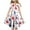 2-White, variant on SELONE 4th of July Girls Dresses Ruffle Short Sleeve Dress Crew Neck Sundress with Pockets Graphic Cute Outfits 6-15Y