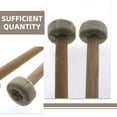 thumbnail image 3 of Raindrops 4Pcs Cotton Mallet Percussion Sticks for Gong Instrument Upgrade Playing, 3 of 8