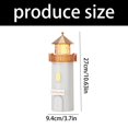 thumbnail image 4 of (1 Pack) Lighthouse Night Light with Music Player - Mood Lamp for Bedroom, Nursery, Desk Decor & Relaxation, 4 of 9