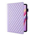 thumbnail image 2 of for Xiaomi Redmi Pad Pro/Xiaomi Poco Pad 12.1 inch Case, Rhombus Pattern Multiple Viewing Angles Stand Slim Folio Cover (Purple), 2 of 6