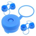 thumbnail image 3 of 5pcs 5 Gallon Water Jug Cap Silicone Reusable Replacement Cap Non Spill Bottle Caps For Bottle Water Dispenser Caps, 3 of 5