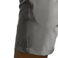 thumbnail image 6 of Men's Sport Shorts Zipper Pocket Casual Shorts for Summer Drawstring Waist Solid Color Shorts, 6 of 7