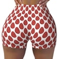 thumbnail image 2 of Lsque Easter eggs Pattern High Waisted Biker Shorts for Women-Tummy Control Fitness Athletic Workout Running Yoga Gym Shorts,Moisture-Wicking-XX-Large, 2 of 8