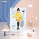 thumbnail image 2 of Pegatinas magnéticas creativas para niños, muñecos de princesa Cosplay, juguetes de papel para niños de 3 a 10 años, pegatina bonita para nevera, 2 of 5