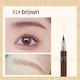 thumbnail image 1 of Lápiz líquido para cejas, resistente al agua, fácil de colorear, a prueba de sudor, 0,01 MM, cabeza ultrafina, maquillaje de ojos, cosmético, 1 unidad, nuevo qym unisex, 1 of 2